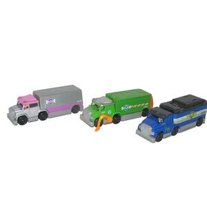 Paw Patrol True Metal Die-Cast Toy Trucks SKY, CHASE ROCKY Set of 3
